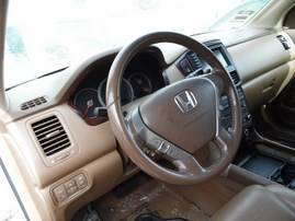 2008 HONDA PILOT EX-L WHITE 3.5L AT 2WD A17684